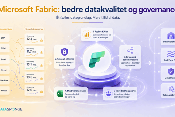 Microsoft Fabric bedre datakvalitet og governance | Datasponge