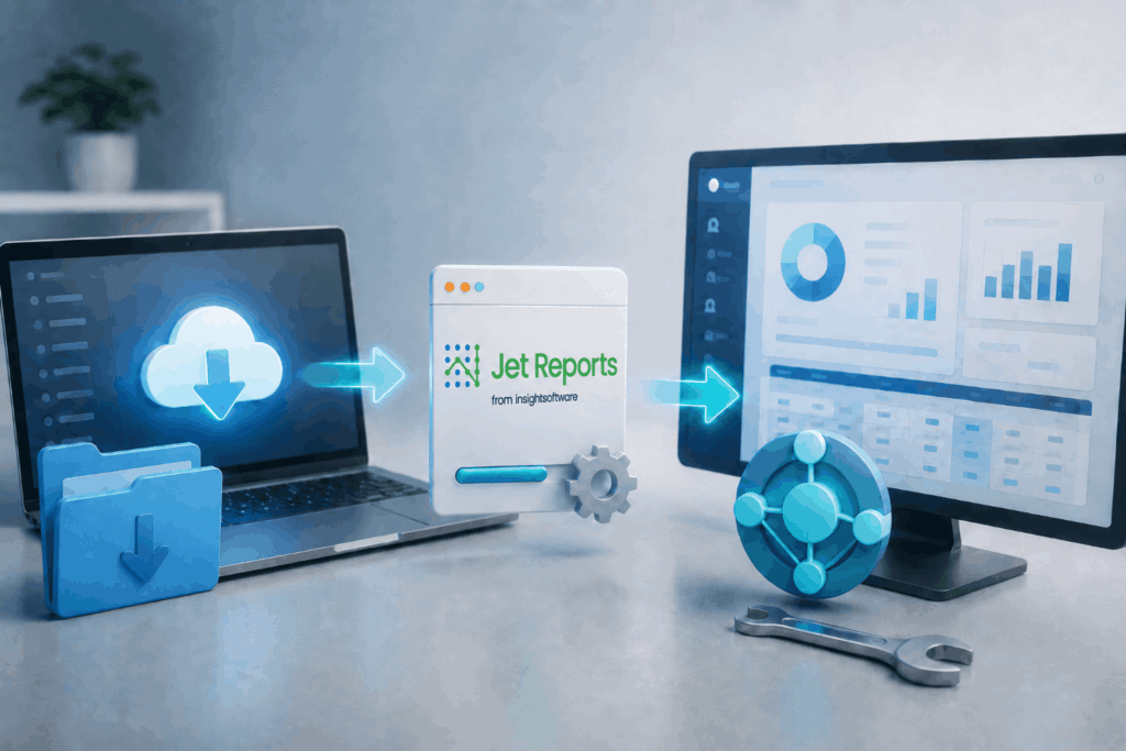 Jet Reports download og installation
