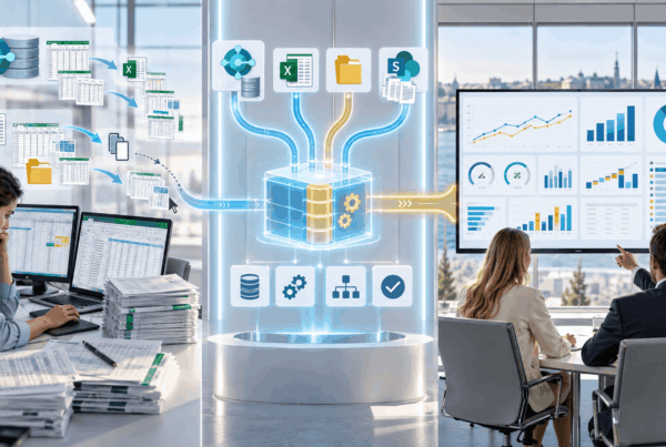 Fra manuelle processor til automatisk rapportering | Datasponge